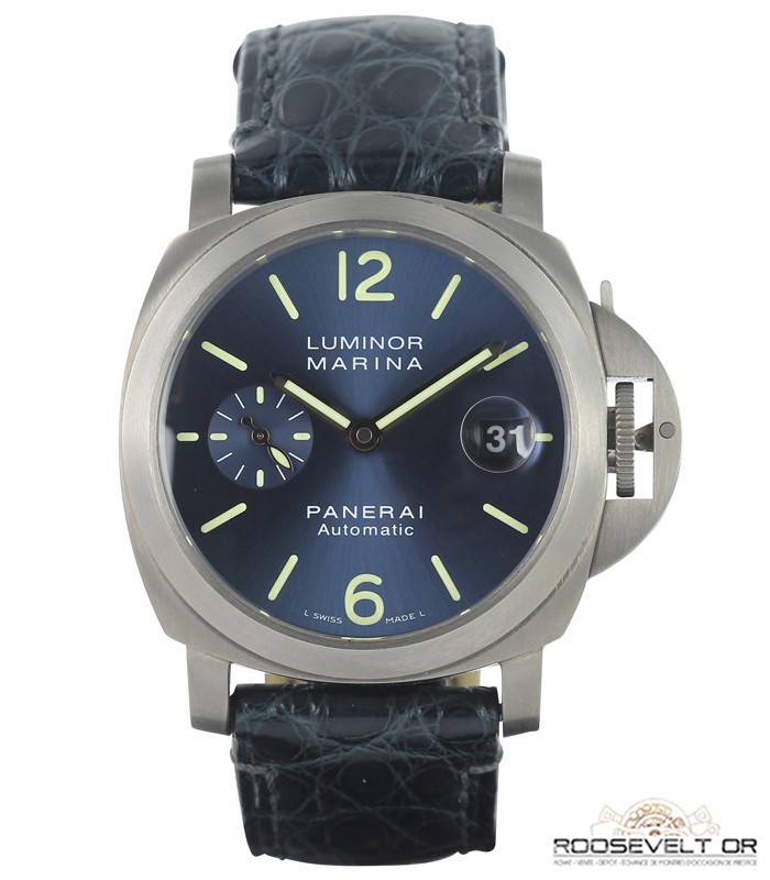 montre occasion paris panerai luminor marina pam00282 titane